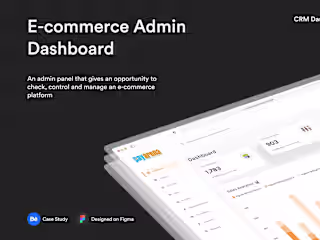 PayArena e-commerce Admin. Dashboard