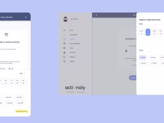 🗓️  Scheduling Messages (UX Mobile Design - New Feature)
