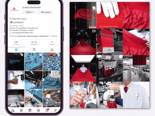 Social Media Content | Pulau Intan Lestari, Fabric Mills