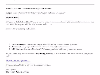 Email Copy