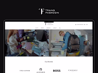 Trans Fashion Indonesia Website E-Commerce 
