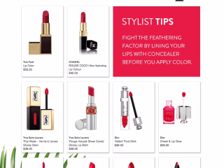 Nordstrom Beauty Endcap | Custom Animation for Digital Signage