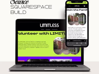 [Website Build/ Design] LIMITLESS Website