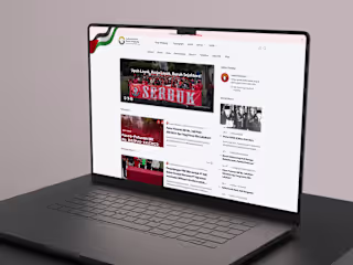SERBUK Indonesia Website Redesign