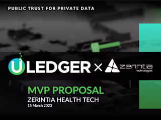 Uledger MVP Proposal