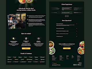 Caterings Website