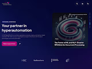 MvR Digital Workforce | Framer Websites
