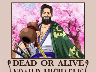 one piece wanted harf body