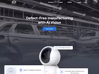 Landing Page Design and Development - Defect Scanner