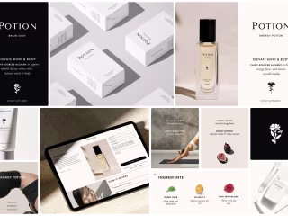 Brand Design Potion Wellness brand