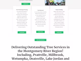 Website Redesign for Tree Service Company