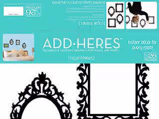 Wall Sticker Artwork, Sales Sheets, and Packaging