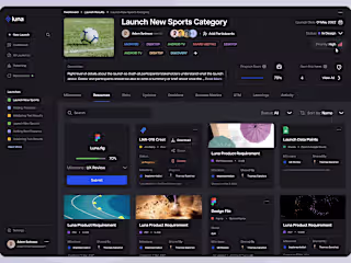 UI/UX Design for Luna | Transforming SaaS CRM & Collaboration