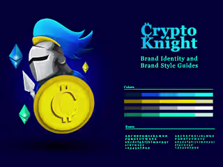 Crypto Knight - Brand Identity and Brand Style Guides