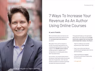 Guide: 7 Ways To Increase Your Revenue As An Author