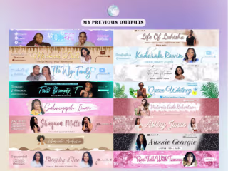 YOUTUBE CHANNEL ART BANNERS