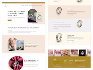 Website Design for a Jewellery Company