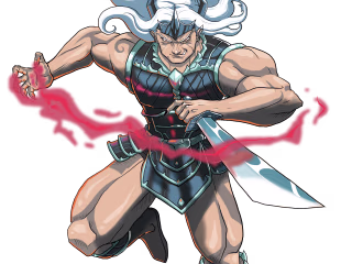 I will create anime fighting scene