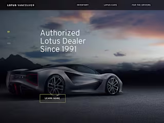 Lotus Brand Website Development