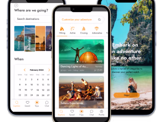 UI/UX for an Adventure Time Mobile Application