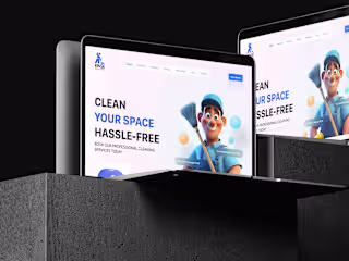 Rinse Cleaning Service Landing Page