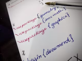 LaTeX editing for Conferences
