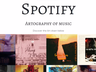 Spotify- Artography of Music