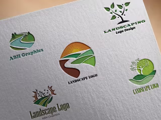 Landscape Logo Design in 24 hours 