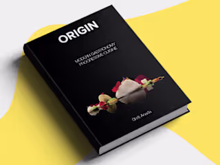 Origin: Modern Gastronomy Book Design