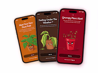 Plant Pals - Mobile App Design