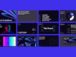 Thorit – Bold Brand Identity & Website for a Marketing Agency