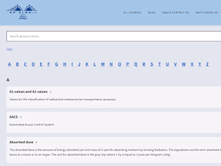 Glossary functionality for a Thinkific LMS Site