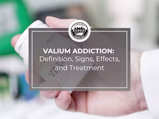4500 Word Article Example - Valium Addiction: Signs & Treatment 