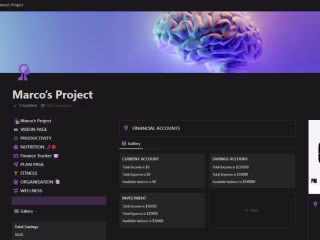 A Second Brain 🧠 (Notion)