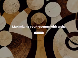 Web 3 Agency Website