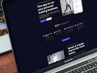 TRNR SAAS Landing Page (Framer Site)