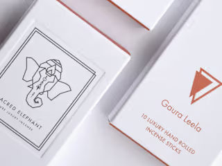 Sacred Elephant Incense - Logo Design | Brand Design | Packaging