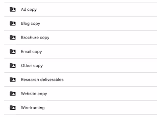 Content & copywriting portfolio
