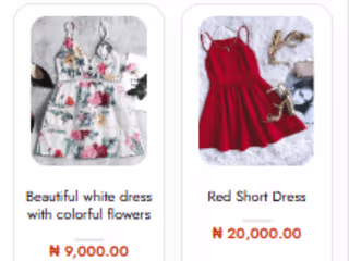 Custom Build E-Commerce Fashion Store