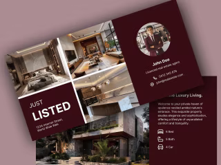 Real Estate Postcard