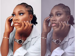 Professional Portrait Retouching