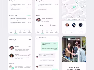 Welcome Pickups. Traveler app.