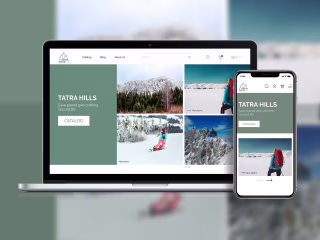 UI/UX Design selling clothes