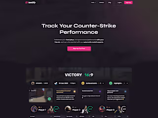 Leetify - Product Design (UX/UI)