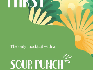 🍋🍹 THRST Mocktail Social Media Posts