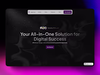 AgencUp Framer Template Design & Development