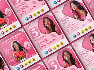 ✨ Tulip Serum – Social Media Ads ✨
