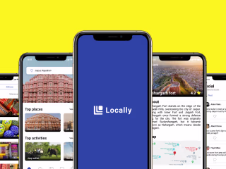 Locally, a local shopping-cum-travel app