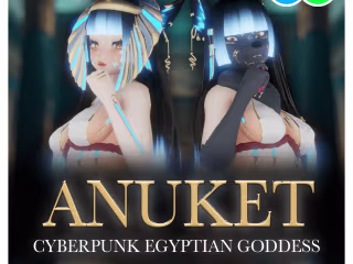 Portfolio | Cyberpunk Goddess Anuket