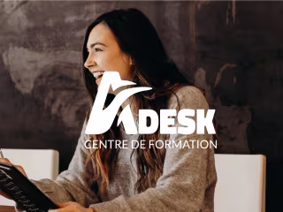 Adesk - Education Logo Design & Brand Identity